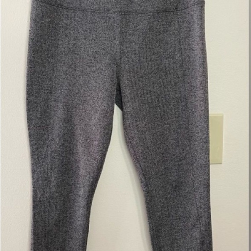 Nwt- Athleta Grey Herringbone Pattern Legging - S… - image 3